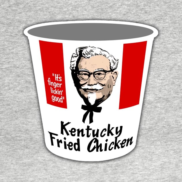 KFC Bucket by BigOrangeShirtShop